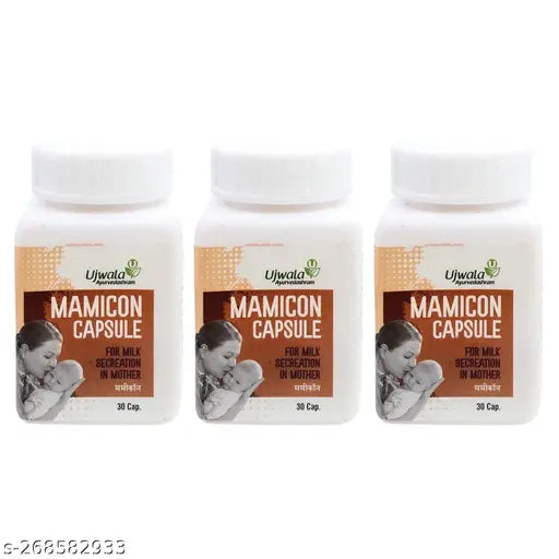 Mamicon Capsule Pack of 3 (30 Cap) IDudh ka srav badhane ki dawai