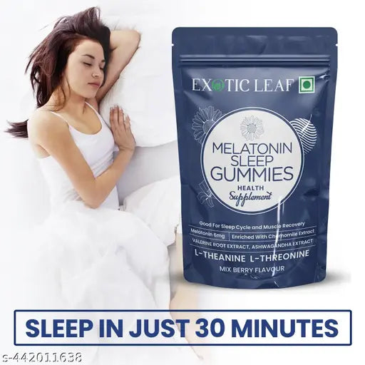 Exotic Leaf Melatonin Sleep Gummies - 30 Count