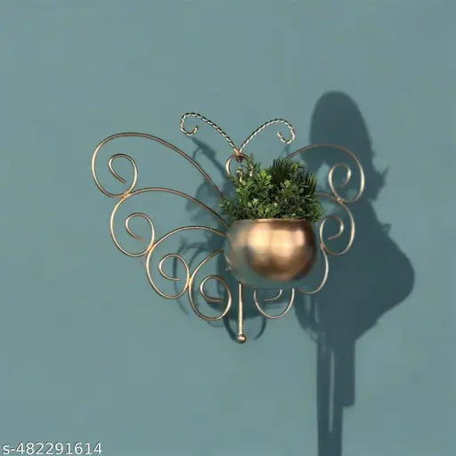 Butterfly Wall Hanging Showpiece | Wall Planters for Living Room Balcony | Titli Wall Hanging Planter Pot For Home Decoration| Plant Container Pot for Indoor Plants