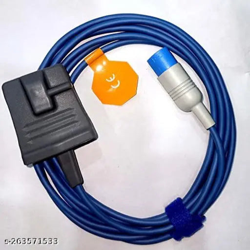 8 PIN SPO2 PROBE 3 MTR (ADULT RUBBER) - Springkart 