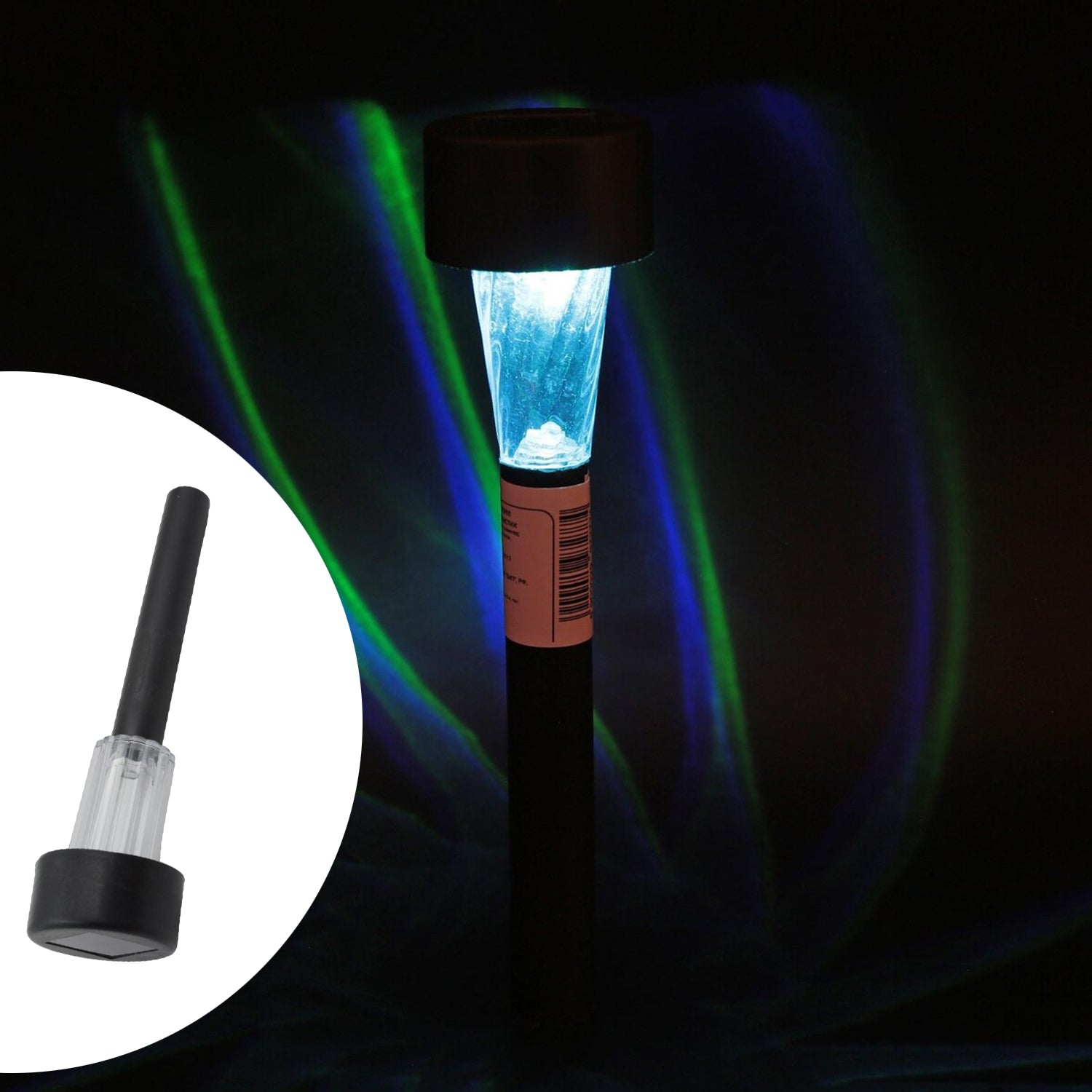 9140a Solar Panel Led Spike Spot Light Landscape Garden Yard Path Lawn Outdors Solar Lamps Waterproof Outdoor Decorative Landscape Lights For Garden Patio Yard Walkway (Moq - 24) - Springkart 
