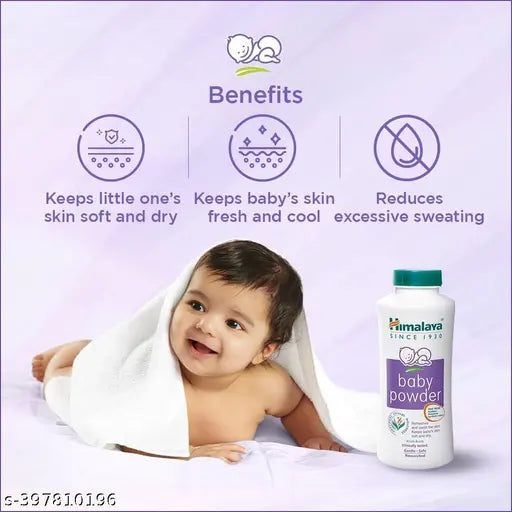 Himalaya Baby Powder 400 Gm (Pack of 2)