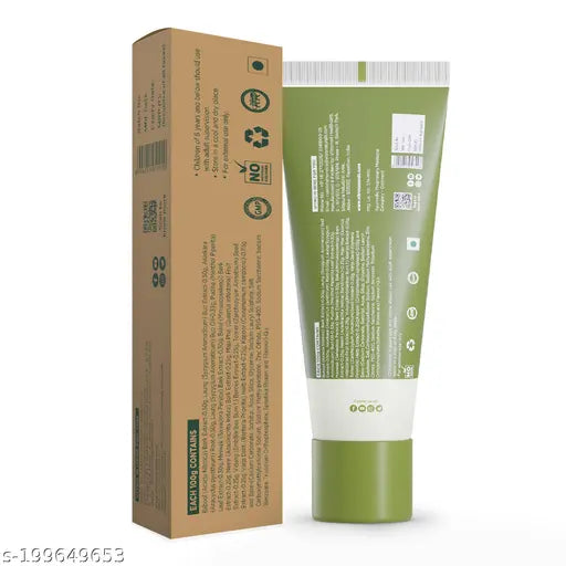 Ayurvedic Toothpaste Sls And Fluoride Free For Strong Teeth And Healthy Gums 100gm - Springkart 
