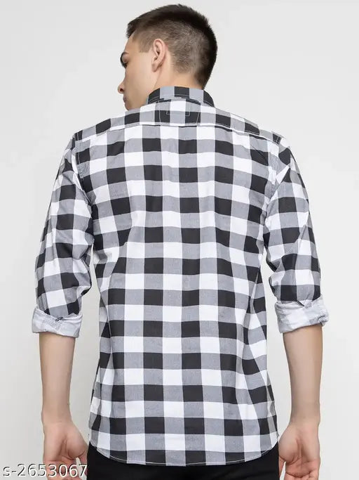 Frekman Stylish Cotton Blend Printed Men's Shirt