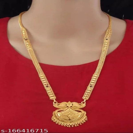 Sungold Jewellers Sylish and Trendy Copper 30 Inch Mangalsutra For Women - Springkart 