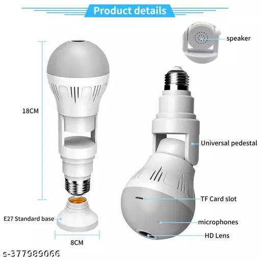 WiFi spy wireless smart bulb camera security surveillance camera Spy Camera - Springkart 