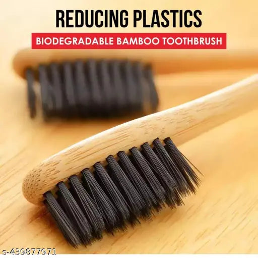 10 pcs pack of bamboo tooth brush