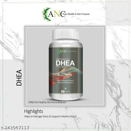 ANC DHEA 50mg | Supports Healthy Mood | 90 Capsules