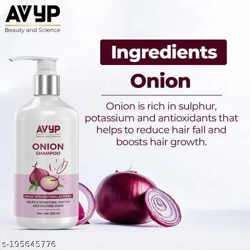 Onion Shampoo for Hair Growth and Hair Fall Control Onion Shampoo 200ml (Pack Of 1)