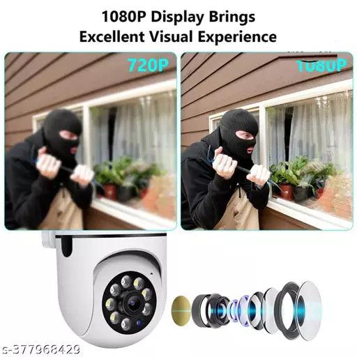 Home Smart Live View CCTV Camera Mobile App WiFi IR Night Vision 2-Way Audio Security Camera - Springkart 