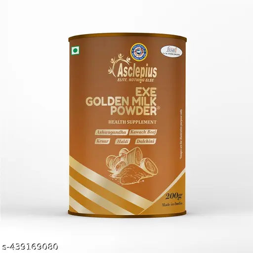NEW.ONE. Exe Golden Milk Powder 200 gm Asclepius wellness - Springkart 