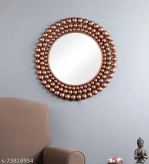 Roslin Designer Coppera Touch Wall Mirror
