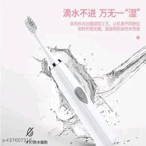 Ultradent Electric Toothbrush with 3 Replaceable Heads (Battery Included)