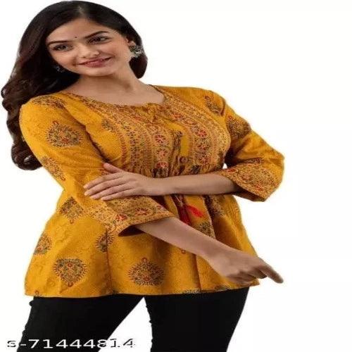 Banita Graceful Women Dresses, Frock_Top,Kurti_Top - Springkart 