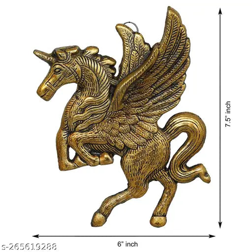 Flying horse set of 2 for wall hanging Showpiece item