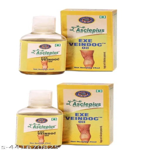 Veindoc Oil 25 ml Pack of 2 Asclepius Wellness - Springkart 