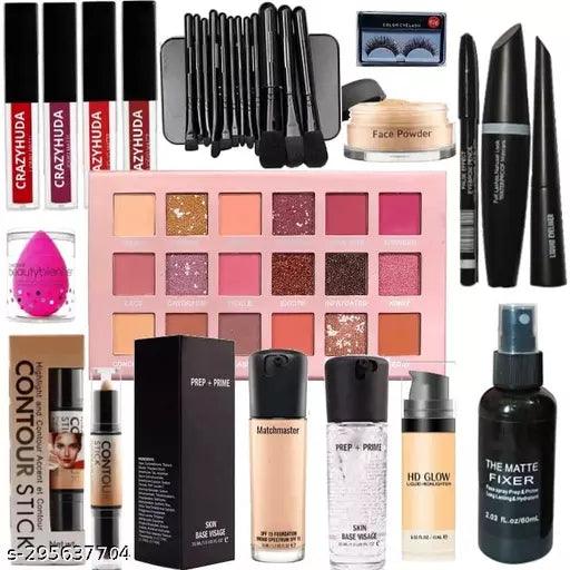 Professional Waterproof Makeup KIt Set With All Products For All Types Of Skin For Girls & Women - Springkart 