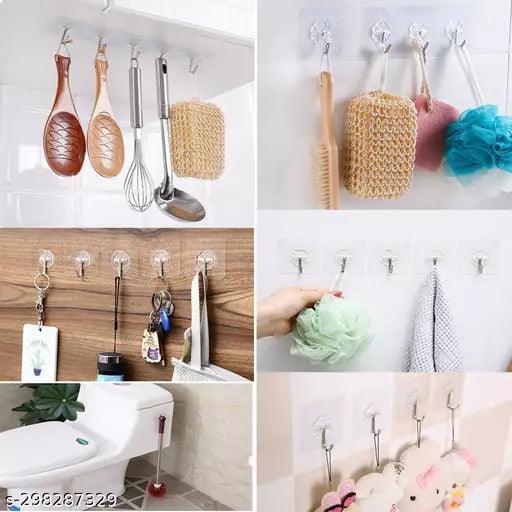 Wall Hooks & Wall Hangers Pack of 10 - Springkart 