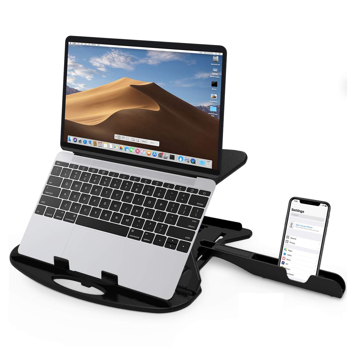 6226 Adjustable Laptop Stand Patented Riser. With Portable Mobile Stand - Springkart 