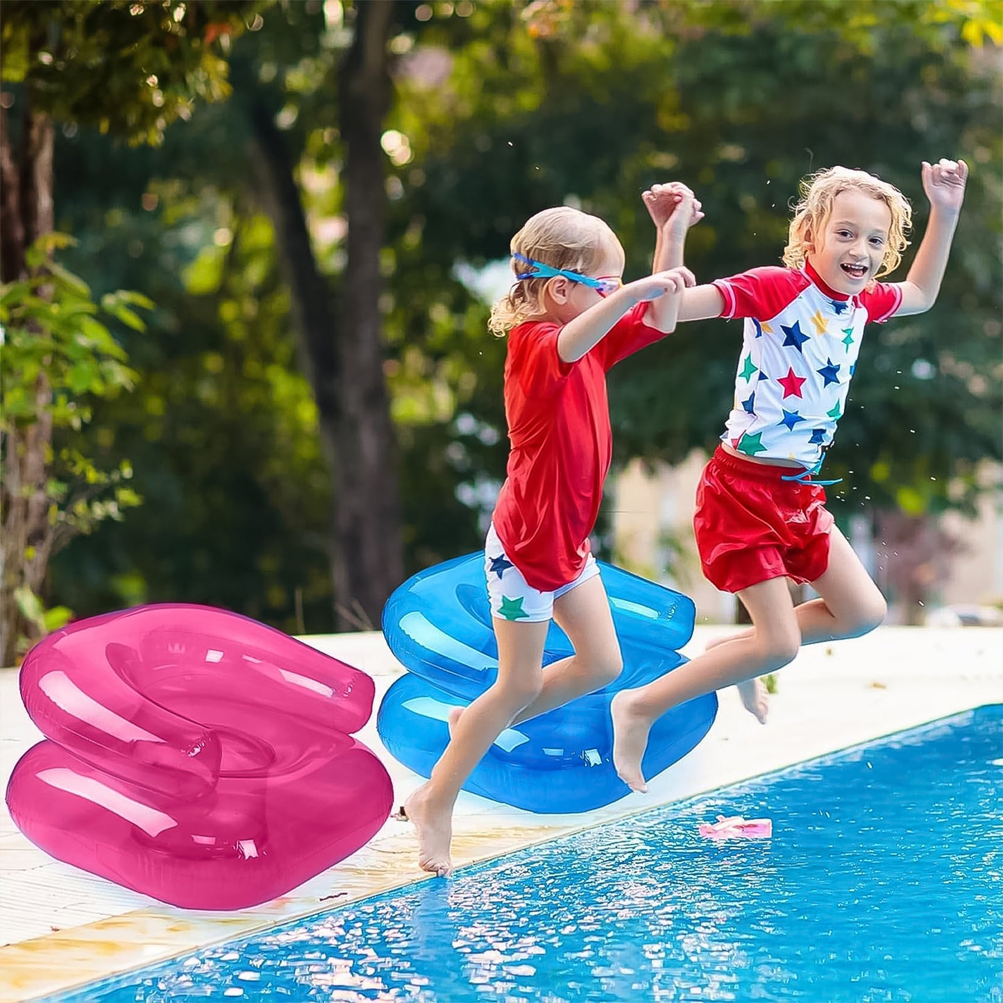Inflatable Sofa Chair For Boys And Girls Suitable For Camping (28 Inch Approx 1 Set) - Springkart 