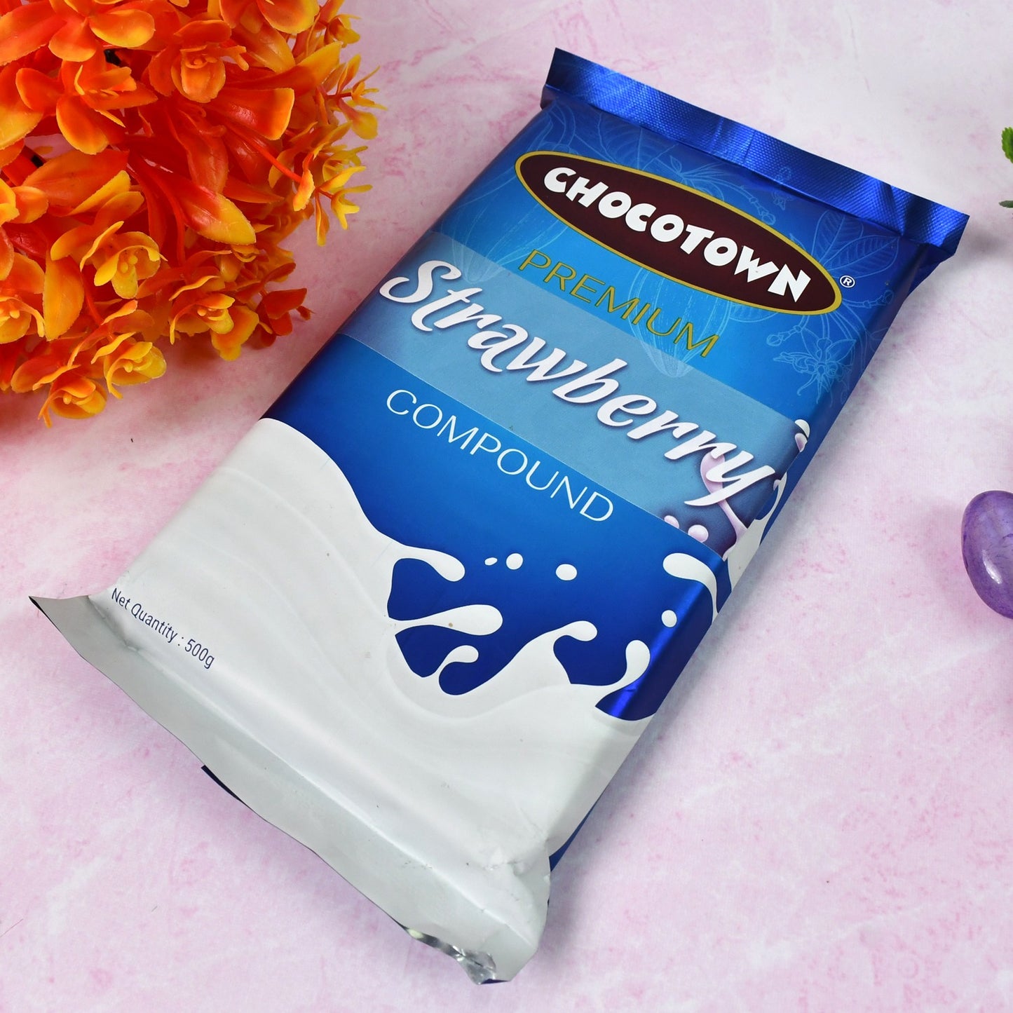 Chocotown Premium Strawberry Compound (500gm) - Springkart 