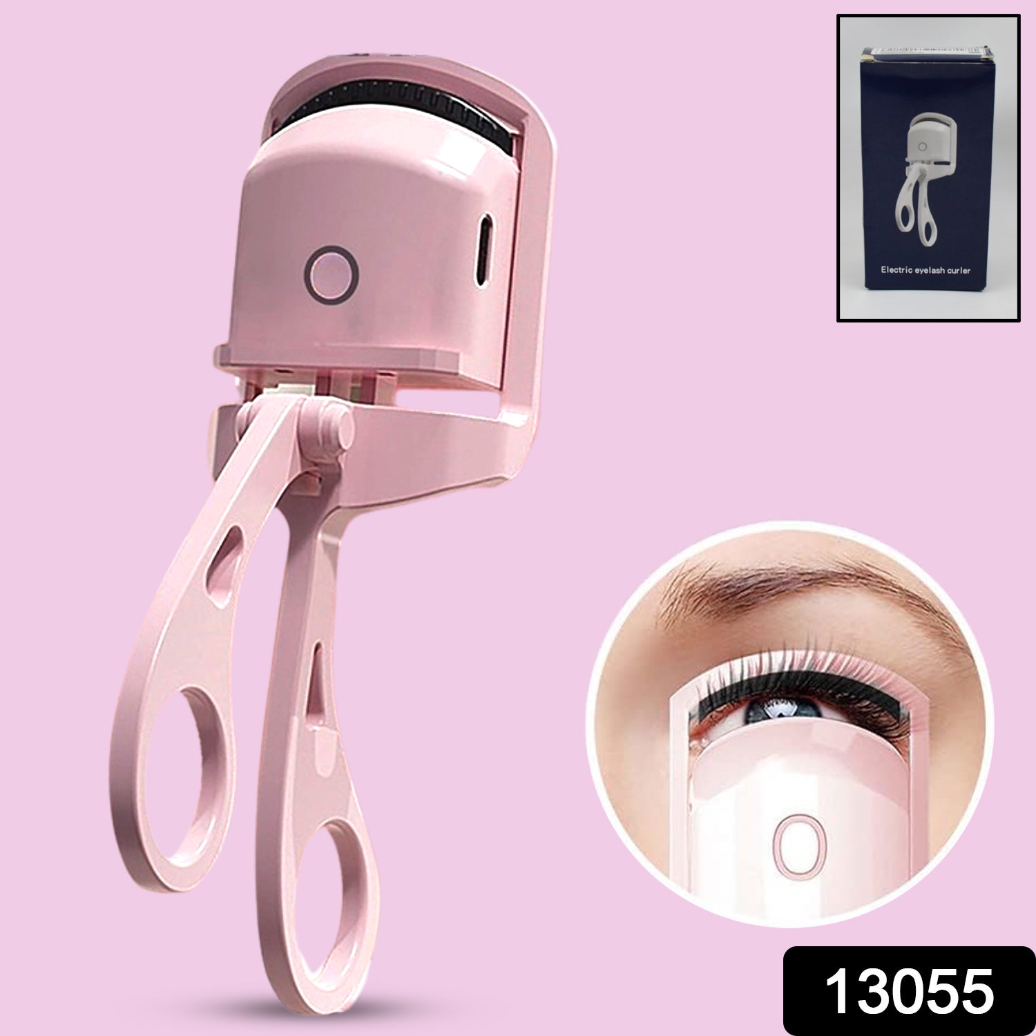 Electric Heated Eyelash Curlers (1 Pc) - Springkart 