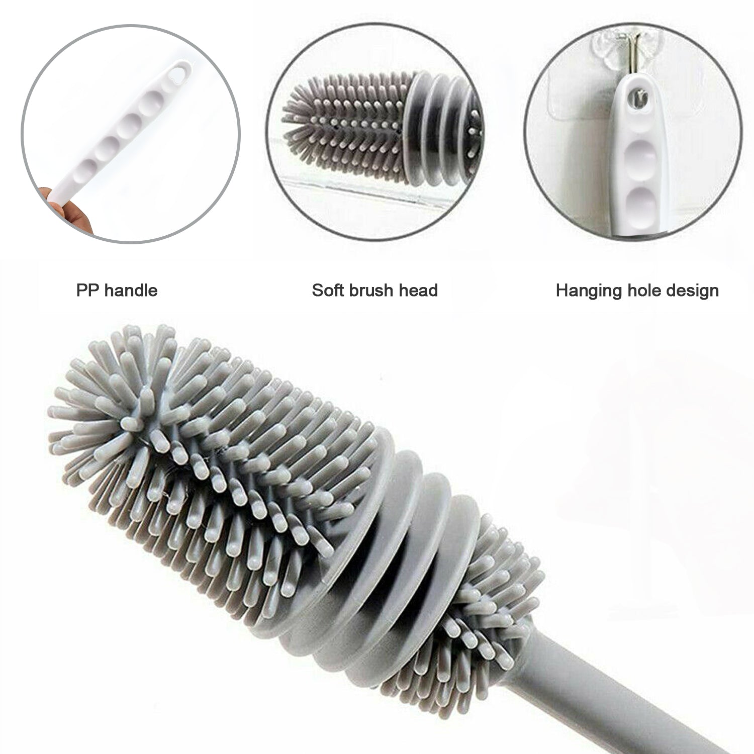 6151a Bottle Cleaning Brush Usual Fully Types Of Household Room For Cooking Food Purposes For Cleansing - Springkart 