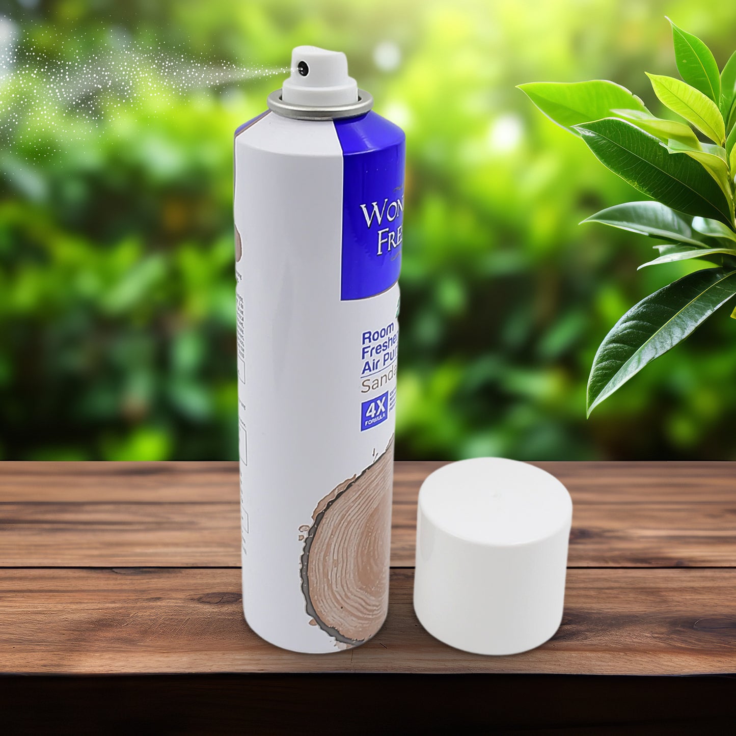 Fresh Air Freshener Spray Sandalwood Fragrance Long Lasting Fragrance For Home Office (Mix Fragrance 125 Gm) - Springkart 