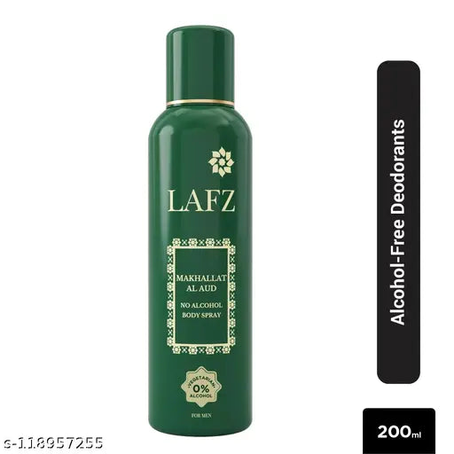 Lafz Makhallat Al Aud No Alcohol Deodorant Body Spray For Men 100 ml