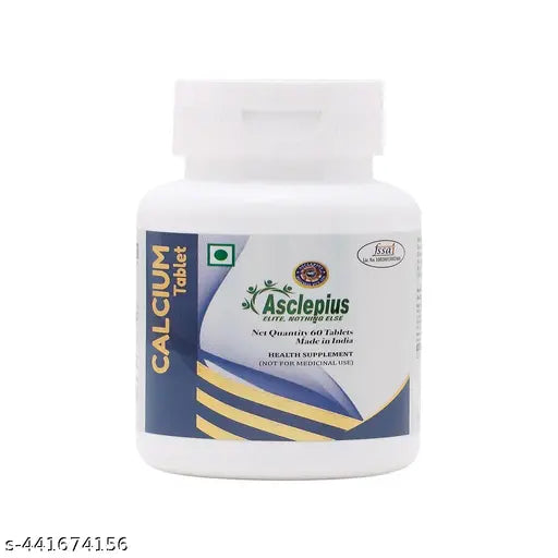 Asclepius Wellness Calcium Tabalet 60 Tabalets - Springkart 