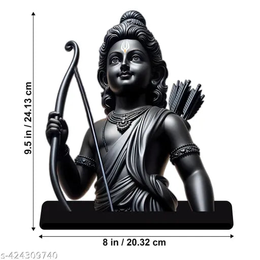 Ram Lalla Ayodhya Mandir 2d cutout Decorative Showpiece