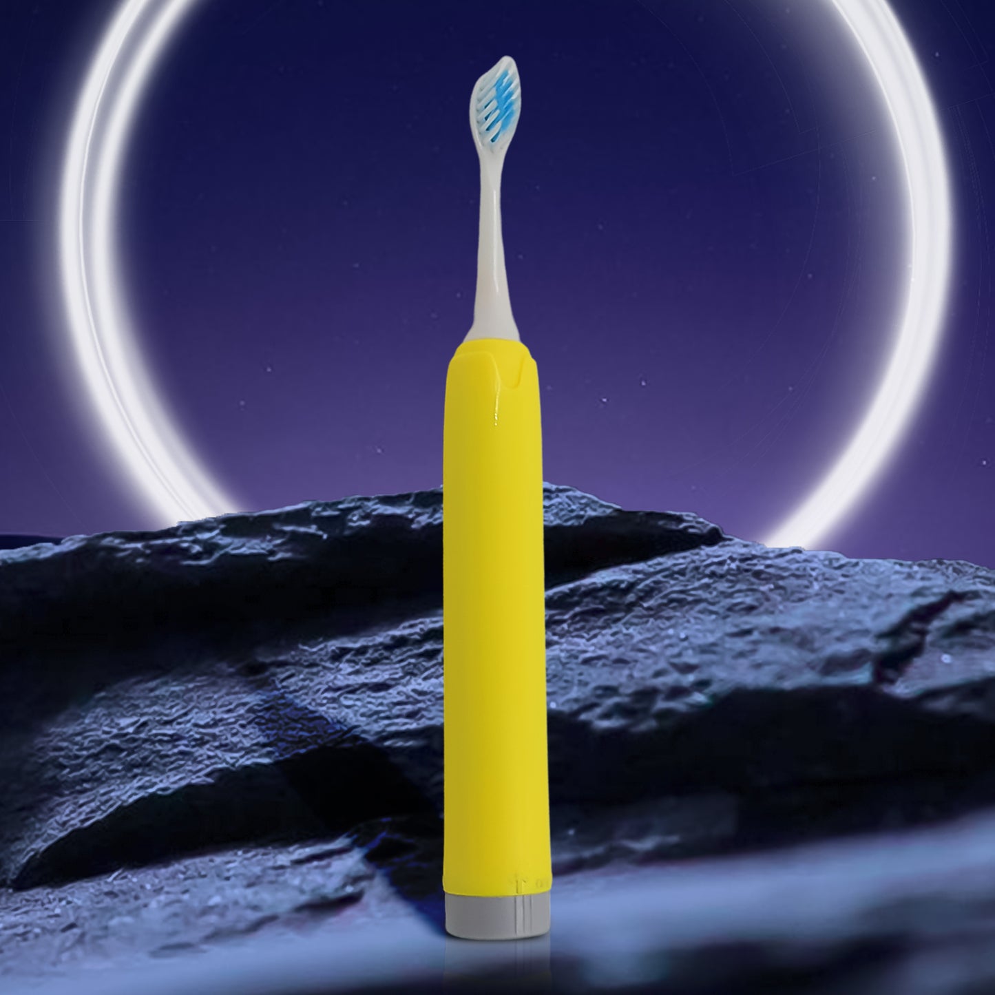 Adult Waterproof Electric Toothbrush 1 Head Battery Operated Toothbrush (1 Pc Battery Not Included) - Springkart 