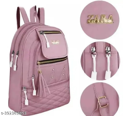 ZARA BACK BAG-   fdxrt