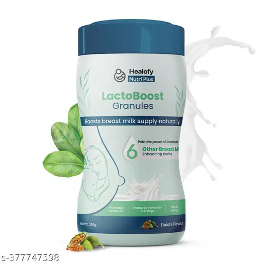 Naturals NutriPlus LactoBoost Granules – Advanced Lactation Booster Powder for Breast Milk Enhancement-Pack of 1,250 GM - Springkart 