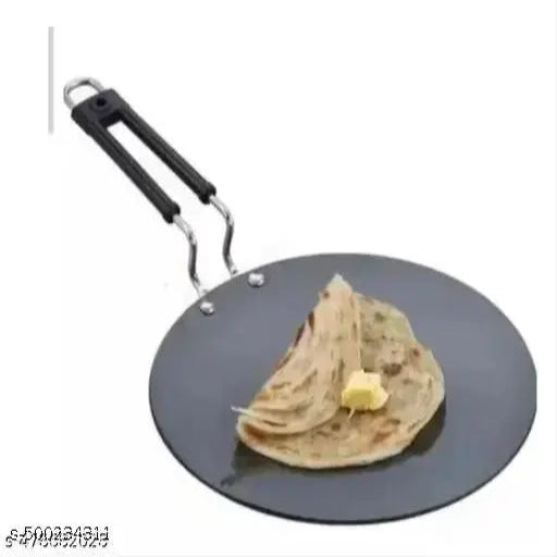 Loha tawa handmade lokhand roti tawa with Steel Handle size, paratha tawa, dosa tawa, cheela chila tawa