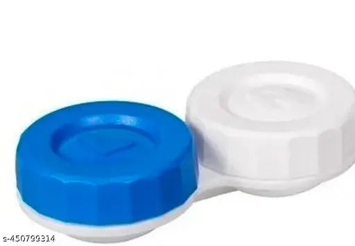 BLUE EYE CONTECT LENS WITH FREE CASE PACK OF 02 - Springkart 