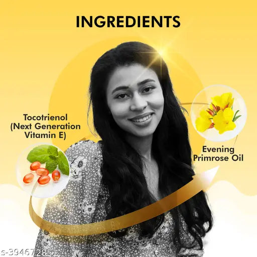 Epo 1000 Evening Primrose Oil and Tocotrienol Capsules | Natural Oil Extract 120 Softgels Capsules - Springkart 