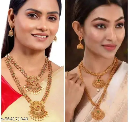 Twinkling Beautiful Jewelery Necklace Combo Set For Girls and Women