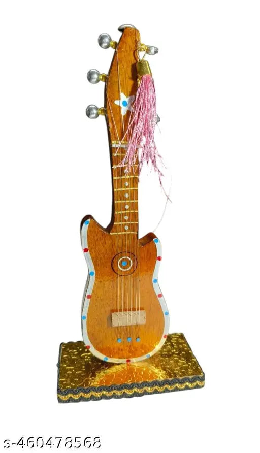 Lite Yellow Unique Showpiece Guiter