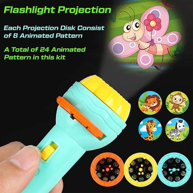 Slide Flashlight Torch Education Learning�Kids Toy - Springkart 