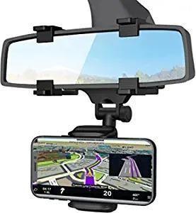 Multifunctional Rearview Mirror Phone Holder - Springkart 