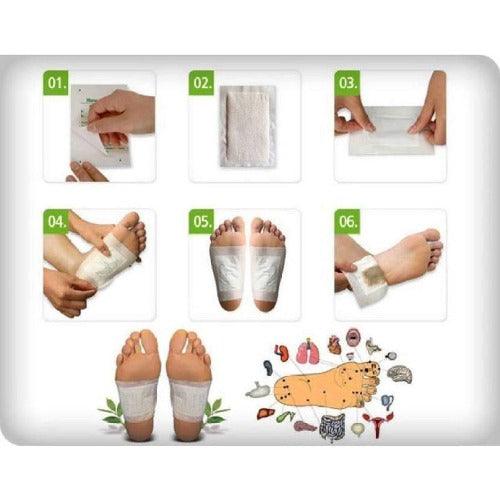 Detox Foot Patches (Set of 10) - Springkart 