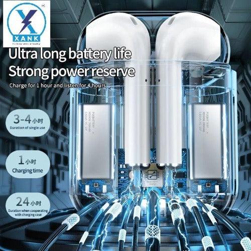 XANK TWS I12 InPods 12 Wireless Airpods with Mic Bluetooth Headset (ASSORTED COLOUR, True Wireless) - Springkart 