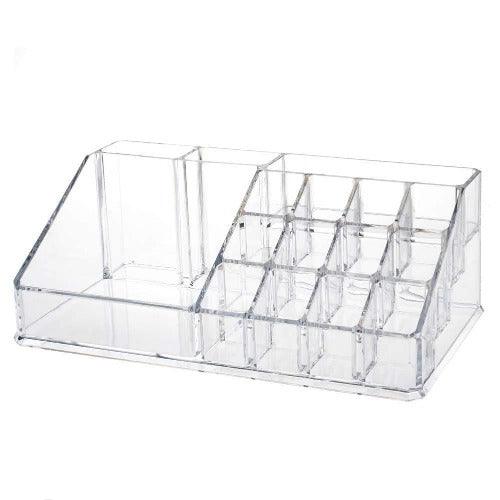 Acrylic Makeup Mascara Liner Brush Storage Lipstick Cosmetic Organizer - Springkart 