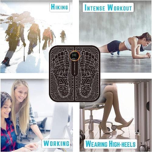 Foot Massage Pain Reliever, Wireless Electric EMS Massage Machine - Springkart 