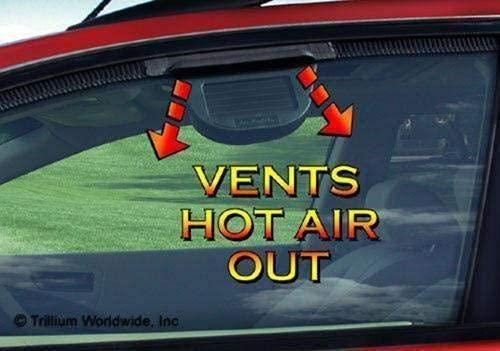 Car Auto Cool Air Vent with Rubber Stripping Car Ventilation Fan Solar Power Car Auto Cool Air Vent with Rubber Stripping Car Ventilation Fan - Springkart 