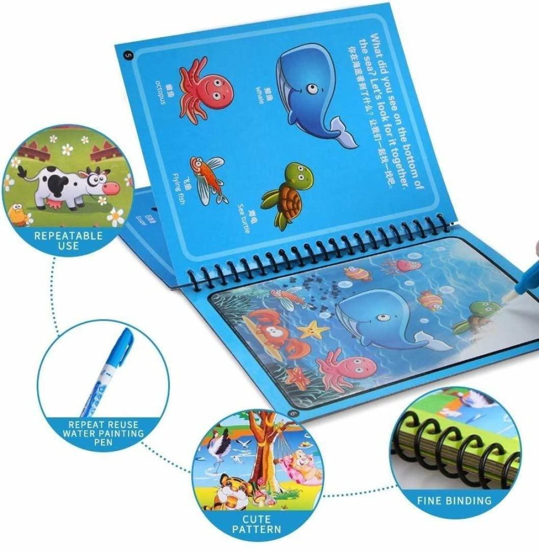 Reusable Magic Water Quick Dry Book - Springkart 