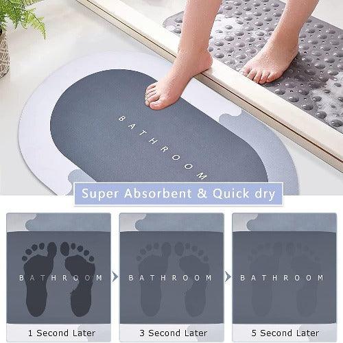 Super Absorbent Bath Floor Mat - Springkart 