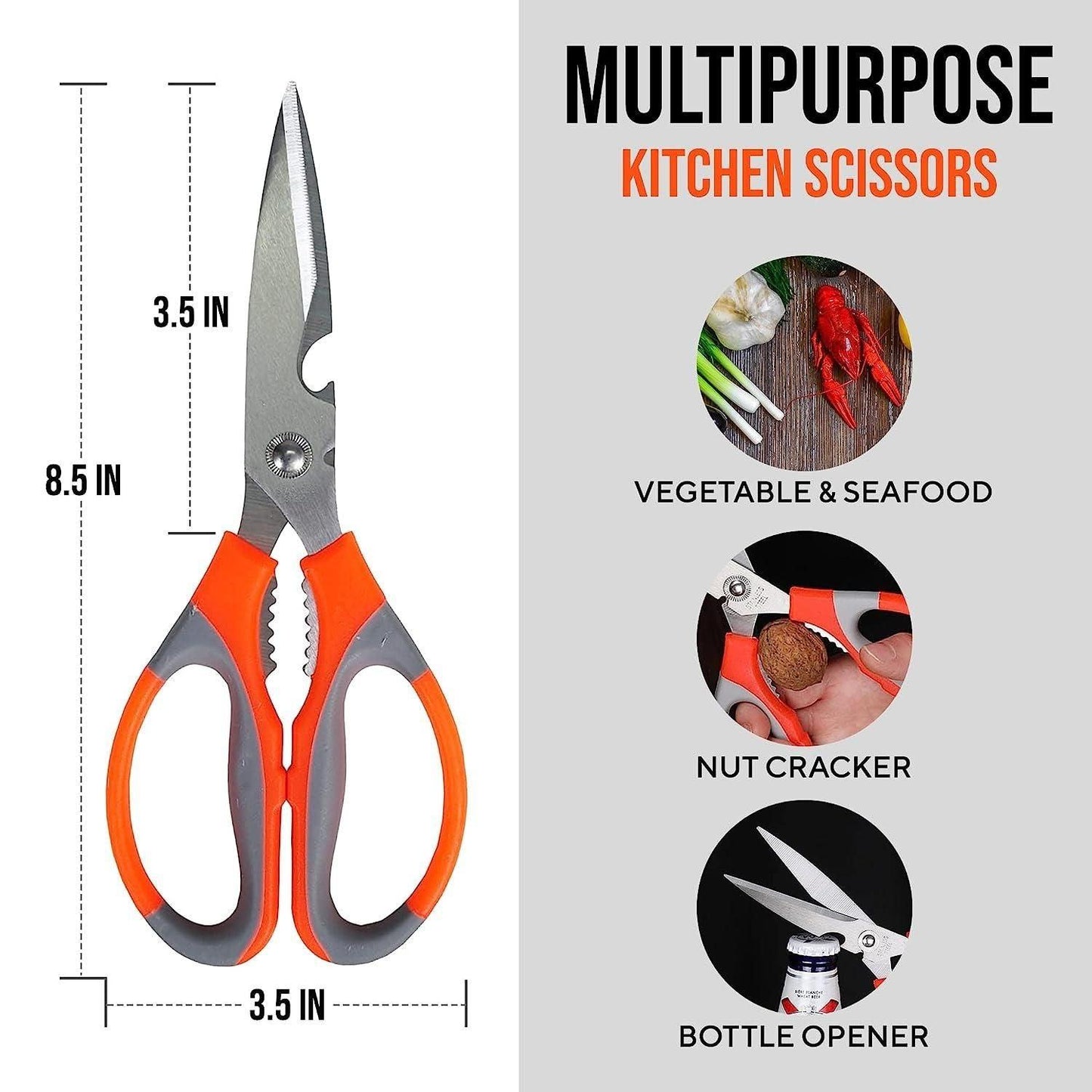 Multi-purpose Kitchen Scissors - Springkart 