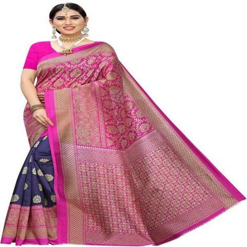 Latest Printed Mysore Silk Sarees - Springkart 